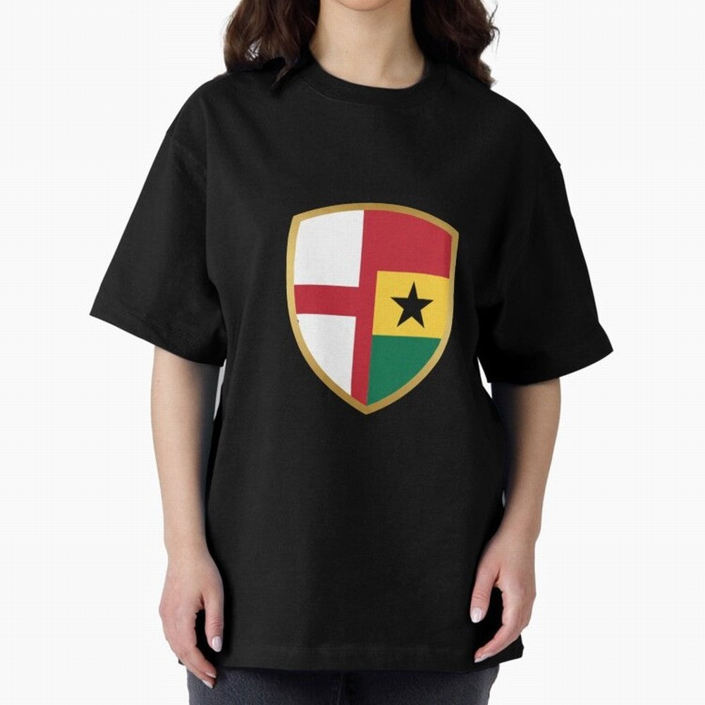 FIFA World Cup - England v Ghana Oversized T-Shirt Celebrate Global Football Passion for FIFA World Cup 2026 Group Stage, Built around Mbappe and Neymar, Germany, Game Day Rituals, Football Legends, Country Pride and the Road to the Final; Created