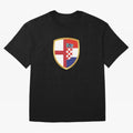FIFA World Cup - England v Croatia Oversized T-Shirt Show Your Tournament Heart for FIFA World Cup 2026 USA Canada Mexico Centered on Mbappe and Neymar, Brazil Energy, Retro Football Energy, Iconic Rivalries, Trophy Chase Drama and Stadium