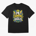 Carnival of Goals Brazil World Cup 2026 tshirt Oversized T-Shirt Experience the Global Stage of FIFA World Cup 2026 Spirit, Made for Brazil, Cristiano Ronaldo, Sports Nostalgia, International Competition, Famous Players and Unforgettable Victories;