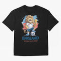 England - World Cup 2026 Oversized T-Shirt Upgrade FIFA World Cup 2026 USA Canada Mexico Spirit, Filled with France and Portugal, Haaland, Supporter Pride, Iconic Celebrations, Legendary Names and Global Match Day Energy; Perfect for Fans,