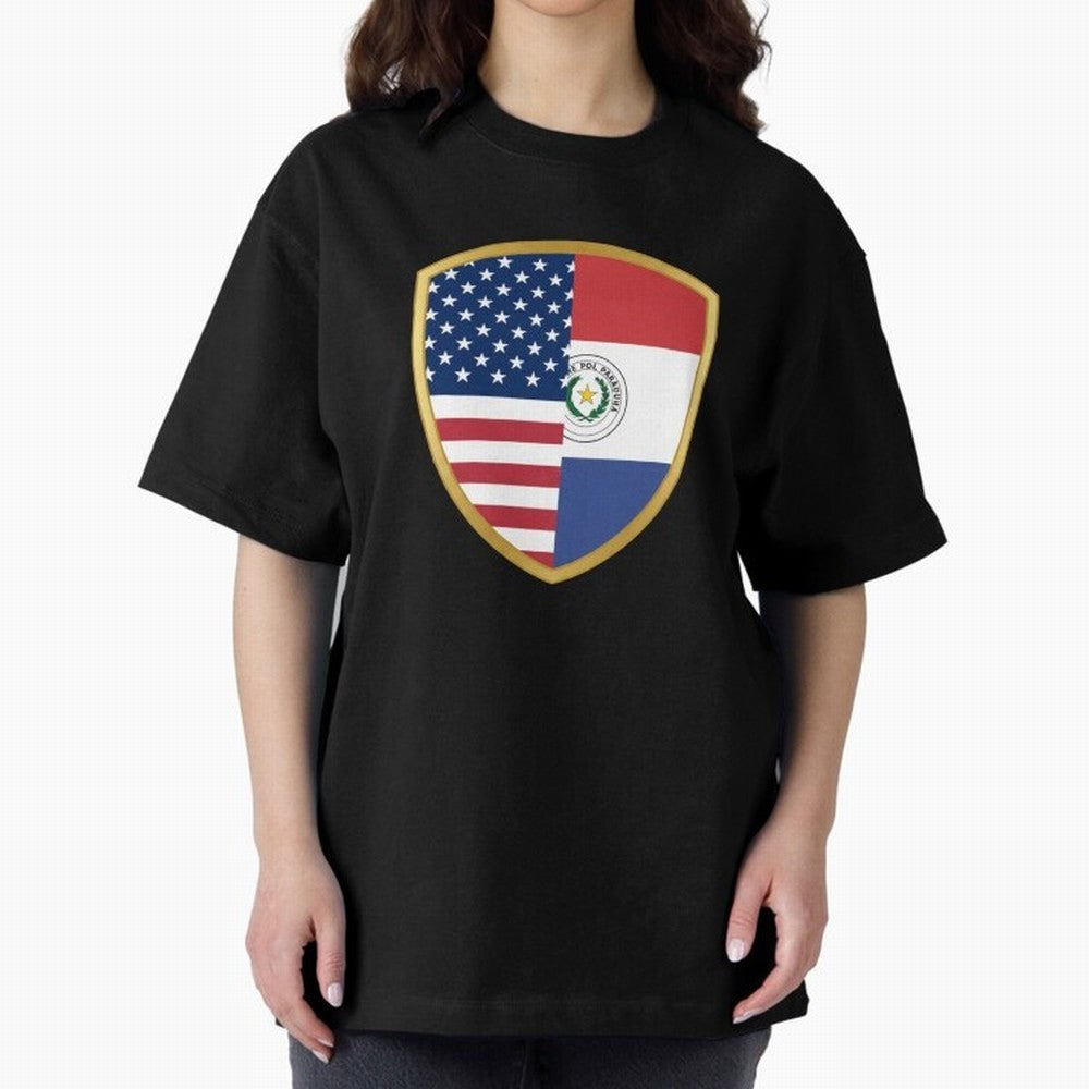 FIFA World Cup -USA v Paraguay Oversized T-Shirt Support the Legends of FIFA World Cup 2026 Group Stage Built around Haaland, England and Germany Energy, Global Supporter Spirit, Legendary Goals, National Colors and Tournament Celebration; Ideal