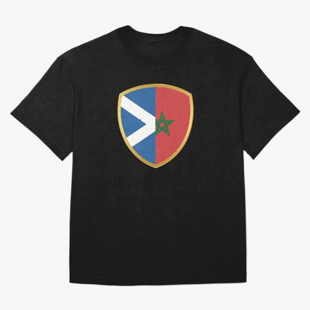 FIFA World Cup -Scotland v Morocco Oversized T-Shirt Bring a Champion Mindset to FIFA World Cup 2026 USA Canada Mexico Filled with Neymar, Haaland and Cristiano Ronaldo, Brazil Energy, Worldwide Fan Energy, Dramatic Goals, Stadium Lights and