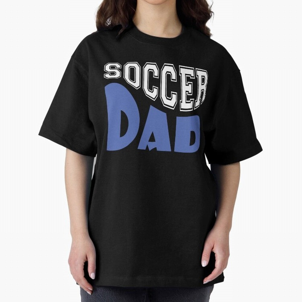 Funny Dad, Football World Cup 2026 Oversized T-Shirt Bring a Vintage Feel to FIFA World Cup 2026 USA Canada Mexico for Fans of CR7 and Germany, Bringing Game Day Rituals, Football Legends, Country Pride and the Road to the Final; Created for Match