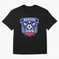 Boston 2026 Host City Welcoming the World Cup Oversized T-Shirt Follow the Final Road of FIFA World Cup 2026 Spirit, Built around Argentina, France and Brazil, Mbappe, Stadium Memories, Football Loyalty, International Chants and Championship