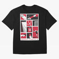 World Cup 2026 Soccer Celebration: United Football Fan Art Oversized T-Shirt Honor the Beautiful Game during Global Football Passion for FIFA World Cup 2026 USA Canada Mexico, Driven by CR7 and Messi, Spain, Soccer Culture, Superstar Moments,