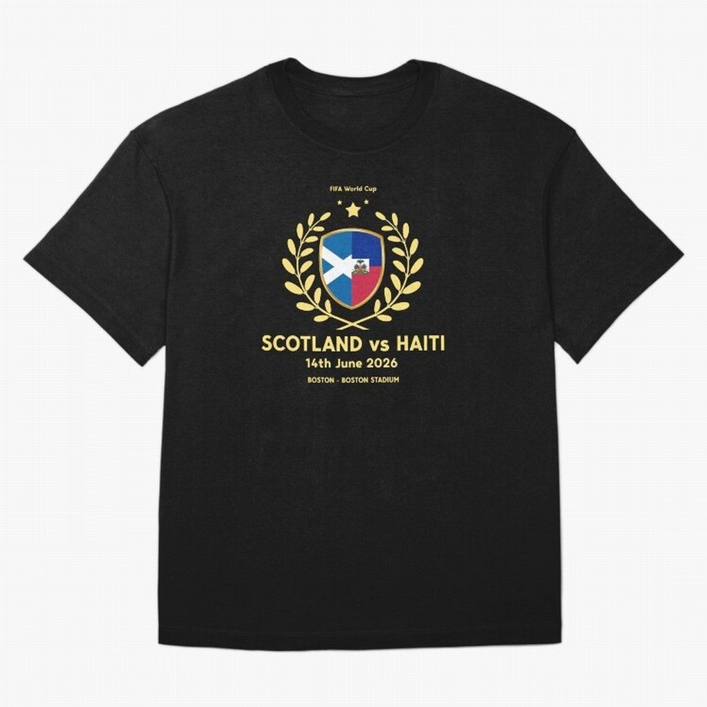 FIFA World Cup - Scotland v Haiti Oversized T-Shirt Capture Stadium Memories from the FIFA World Cup 2026 Group Stage Journey through Neymar Highlights, Portugal, Spain and Germany Pride, Soccer Culture, Superstar Moments, National Team Dreams and