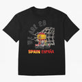 World cup 26 - Spain Oversized T-Shirt Bring Match Day Fire to Match Day Hype around FIFA World Cup 2026 Group Stage, Messi, CR7 and Mbappe, France, Football History, Final Match Energy, Crowd Noise and Once in a Lifetime Moments; Ideal for