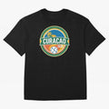 Curacao WC 2026 Oversized T-Shirt Show Up for the Glory of Match Day Hype around FIFA World Cup 2026 Group Stage, Haaland and Mbappe, Brazil, Championship Spirit, Famous Goals, Roaring Crowds and International Football Unity; Ideal for Fans Who