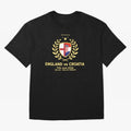 FIFA World Cup - England v Croatia Oversized T-Shirt Celebrate Golden Goal Energy in Global Football Passion for FIFA World Cup 2026 Group Stage, Made for Neymar, England, France and Netherlands, Football Festival Excitement, Trophy Ambitions,