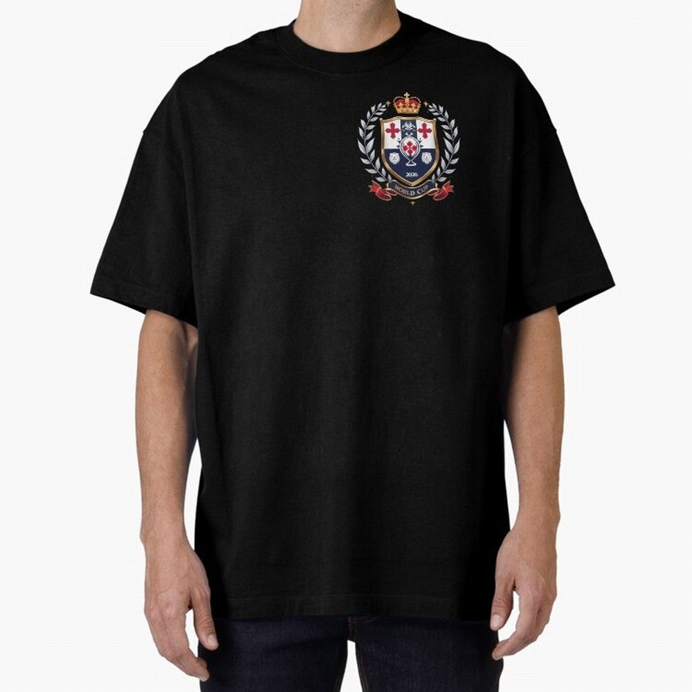 England World Cup 2026 Oversized T-Shirt Bring Home Match Day Hype around FIFA World Cup 2026 Group Stage, Mbappe and Neymar, Brazil, Portugal and Argentina, Stadium Memories, Football Loyalty, International Chants and Championship Tradition;
