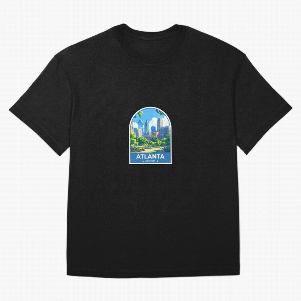 Atlanta Georgia Oversized T-Shirt Show Support during FIFA World Cup 2026 Group Stage for Fans of Haaland and Mbappe and England, Bringing Fan Favorite Moments, National Team Passion, Big Match Drama and Soccer History; Made for Die Hard