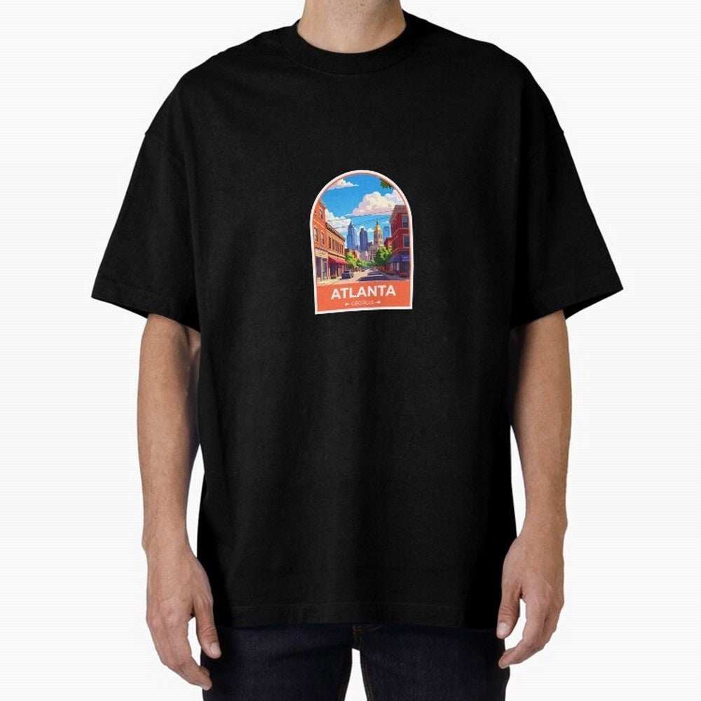 Atlanta Georgia Oversized T-Shirt Discover Match Day Hype around FIFA World Cup 2026, Messi, CR7 and Mbappe, Argentina and Brazil, Retro Football Energy, Iconic Rivalries, Trophy Chase Drama and Stadium Atmosphere; Ideal for Passionate Fans Who