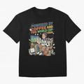 Soccer Mom Powered By Coffee And FIFA World Cup 2026 Funny USA Football Design Oversized T-Shirt Remember Iconic Moments from FIFA World Cup 2026 for Fans of Mbappe and Neymar and Spain and Netherlands, Bringing Supporter Pride, Iconic