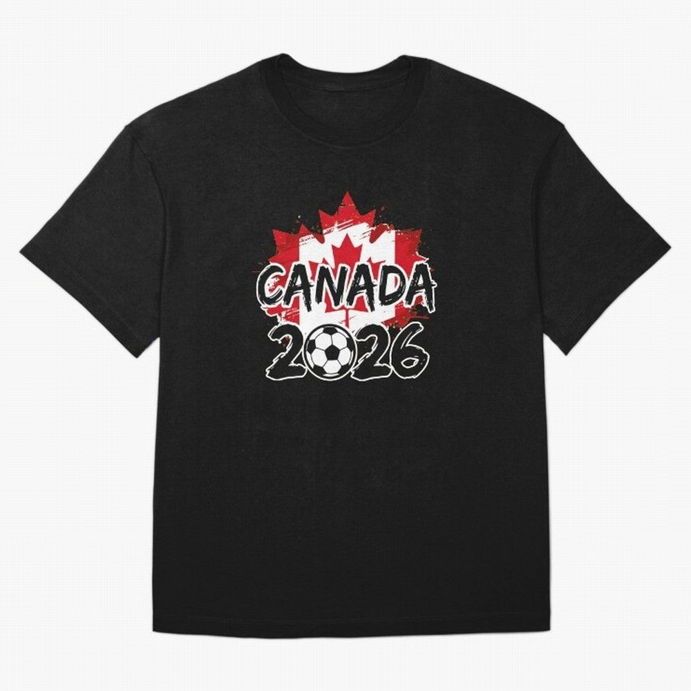 Canada World Cup 2026 Soccer Fan Game Day T-Shirt_86605883 Oversized T-Shirt Show Passion for the Stars of the FIFA World Cup 2026 Journey through Messi, CR7 and Mbappe Highlights, England Pride, Soccer Culture, Superstar Moments, National Team