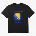BOSNIA WORLD CUP 2026 Oversized T-Shirt Support Your Favorite Stars during FIFA World Cup 2026 for Fans of Cristiano Ronaldo and Germany, Bringing Football History, Final Match Energy, Crowd Noise and Once in a Lifetime Moments; Created for Match
