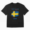 SWEDEN WORLD CUP 2026 Oversized T-Shirt Make Every Kick Count in FIFA World Cup 2026 Spirit, Connected to France, CR7, Soccer Culture, Superstar Moments, National Team Dreams and Competitive Fire; Perfect for Fans, Collectors, Family Gatherings,