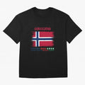 NORWAY WORLD CUP 2026 Oversized T-Shirt Fuel Your Fan Pride for FIFA World Cup 2026 Group Stage for Fans of Haaland and Brazil, Bringing Global Supporter Spirit, Legendary Goals, National Colors and Tournament Celebration; Created for Match Day