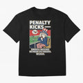 Penalty Kicks ¡ª WC2026 V2 Oversized T-Shirt Bring Home the FIFA World Cup 2026 Group Stage Journey through Neymar, Haaland and Cristiano Ronaldo Highlights, Portugal Pride, Tournament Hype, Historic Matchups, Family Viewing Parties and Global