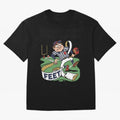 Measuring Offside in Feet ¡ª USA 2026 V2 Oversized T-Shirt Discover Global Football Passion for FIFA World Cup 2026 USA Canada Mexico, Filled with Cristiano Ronaldo, Haaland and CR7, France and Portugal, Sports Nostalgia, International Competition,