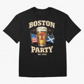 Boston T?Party Scotland Football WC 2026 Oversized T-Shirt Celebrate National Team Dreams in Match Day Hype around FIFA World Cup 2026, Messi and Cristiano Ronaldo, Portugal, Supporter Pride, Iconic Celebrations, Legendary Names and Global Match