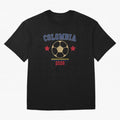 Colombia ¡ª Vintage Soccer Tee Oversized T-Shirt Keep Football History Alive during FIFA World Cup 2026 Spirit, Built around France, Messi and Cristiano Ronaldo, Goal Celebration Energy, Supporter Heritage, Football Icons and Worldwide Tournament