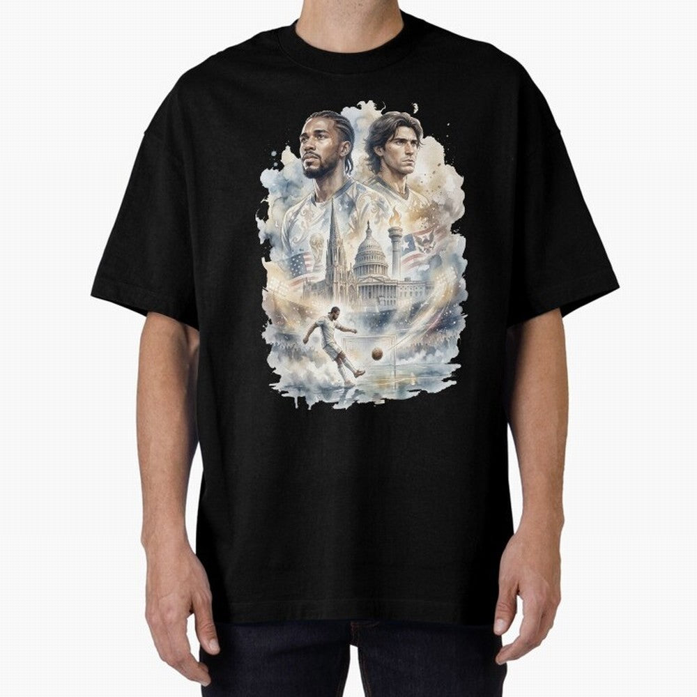 FIFA 2026 America Players Oversized T-Shirt Bring Match Day Fire to FIFA World Cup 2026 Group Stage Spirit, Highlighting Brazil, Portugal and Argentina, Cristiano Ronaldo, Haaland and CR7, Champion Mindset, Group Stage Buzz, Knockout Tension and