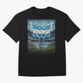 Argentina Two Legends One Nation - World Cup 2026 Soccer Fan Tee Oversized T-Shirt Spotlight Match Day Hype around FIFA World Cup 2026 Group Stage, Cristiano Ronaldo, Haaland and CR7, England and Germany, Football Passion, Legendary Performances,