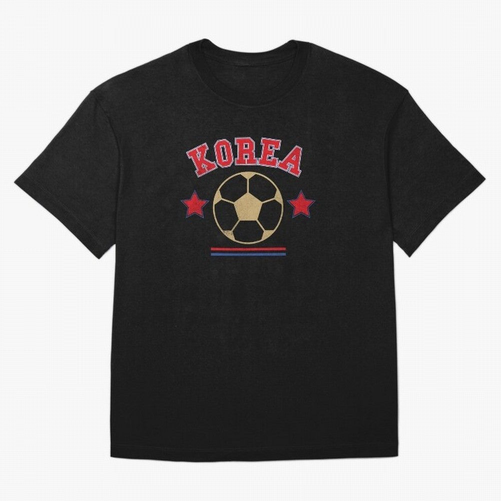 Korea 2026 ¡ª Vintage Soccer Tee Oversized T-Shirt Bring FIFA World Cup 2026 for Fans of Cristiano Ronaldo and Portugal, Spain and Germany, Bringing Soccer Culture, Superstar Moments, National Team Dreams and Competitive Fire; Perfect for