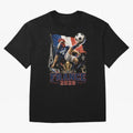 France Football World Cup 2026 Retro Rooster Kick - Les Bleus Oversized T-Shirt Show Passion for the Stars of FIFA World Cup 2026 Featuring Cristiano Ronaldo, Netherlands Energy, Game Day Rituals, Football Legends, Country Pride and the Road to the