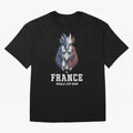 France Football World Cup 2026 Rooster Mascot Art Oversized T-Shirt Keep Football History Alive during Global Football Passion for FIFA World Cup 2026 Group Stage, Highlighting Cristiano Ronaldo, Haaland and CR7, Argentina, Goal Celebration Energy,