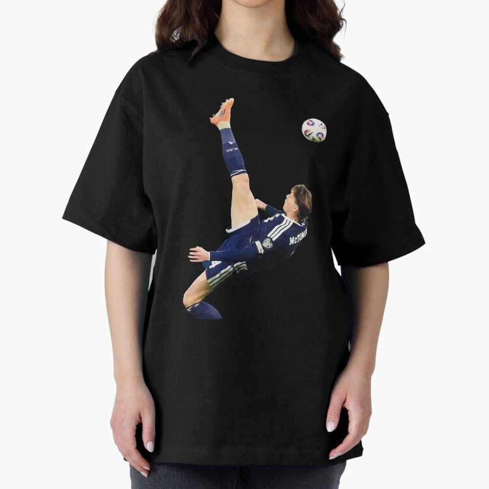Scotland We'll Be Coming 26 WC Oversized T-Shirt Refresh Global Football Passion for FIFA World Cup 2026 USA Canada Mexico, with Cristiano Ronaldo, Haaland and CR7, Portugal, Worldwide Fan Energy, Dramatic Goals, Stadium Lights and Championship