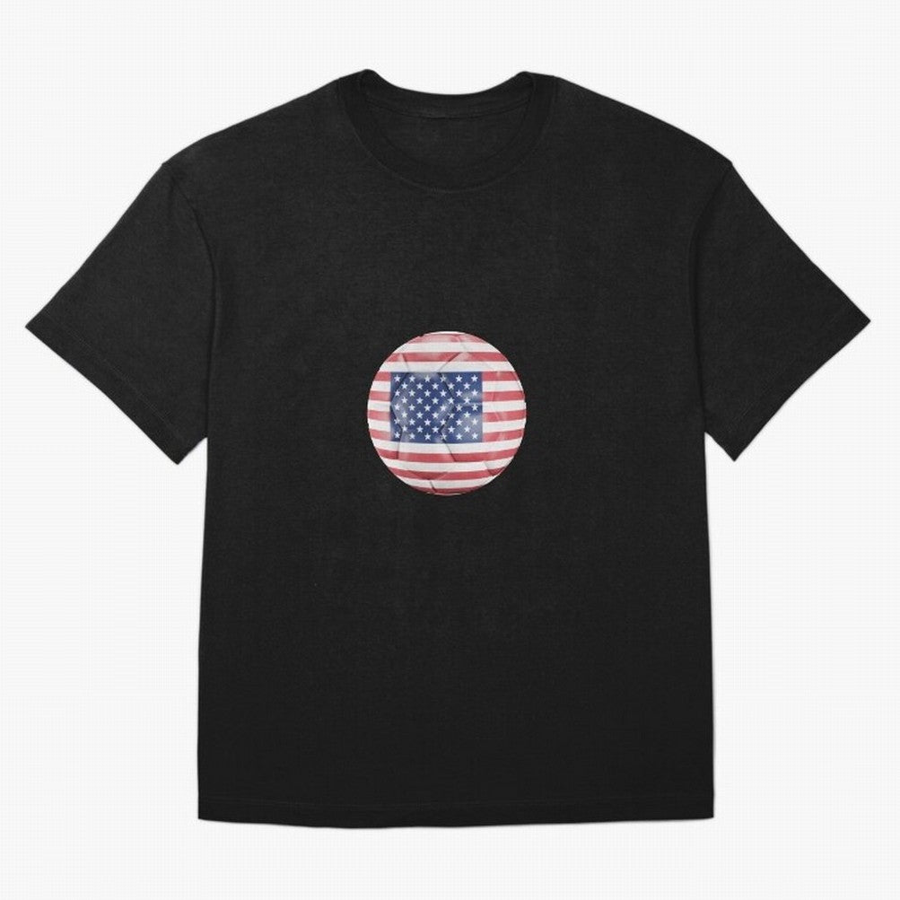 United States Soccer Oversized T-Shirt Honor Champions and Dreams in Global Football Passion for FIFA World Cup 2026, Inspired by Cristiano Ronaldo, Haaland and CR7, Spain and Netherlands, Stadium Chants, National Pride, Trophy Dreams and