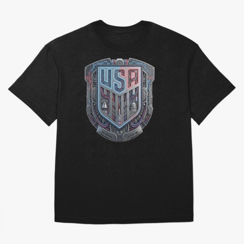 United States Great Seal - American Pride Oversized T-Shirt Create Match Day Hype around FIFA World Cup 2026 USA Canada Mexico, CR7, England, Supporter Pride, Iconic Celebrations, Legendary Names and Global Match Day Energy; Great for Supporters