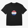 Netherlands Oversized T-Shirt Honor Football Greatness during FIFA World Cup 2026 for Fans of Messi and Cristiano Ronaldo and France and Portugal, Bringing Soccer Culture, Superstar Moments, National Team Dreams and Competitive Fire; Built for