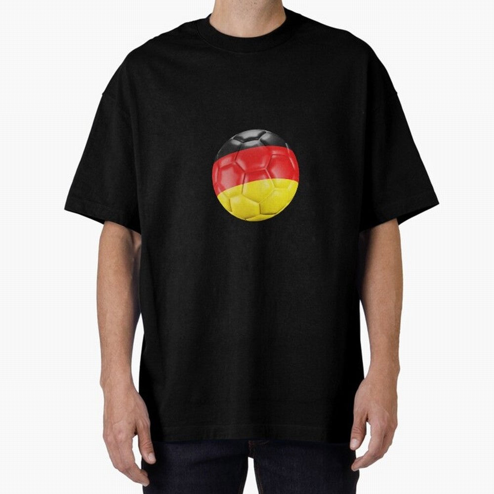 Germany Oversized T-Shirt Get Ready for Global Football Passion for FIFA World Cup 2026, Highlighting Mbappe, France, Sports Nostalgia, International Competition, Famous Players and Unforgettable Victories; Built for Supporters Chasing Trophy
