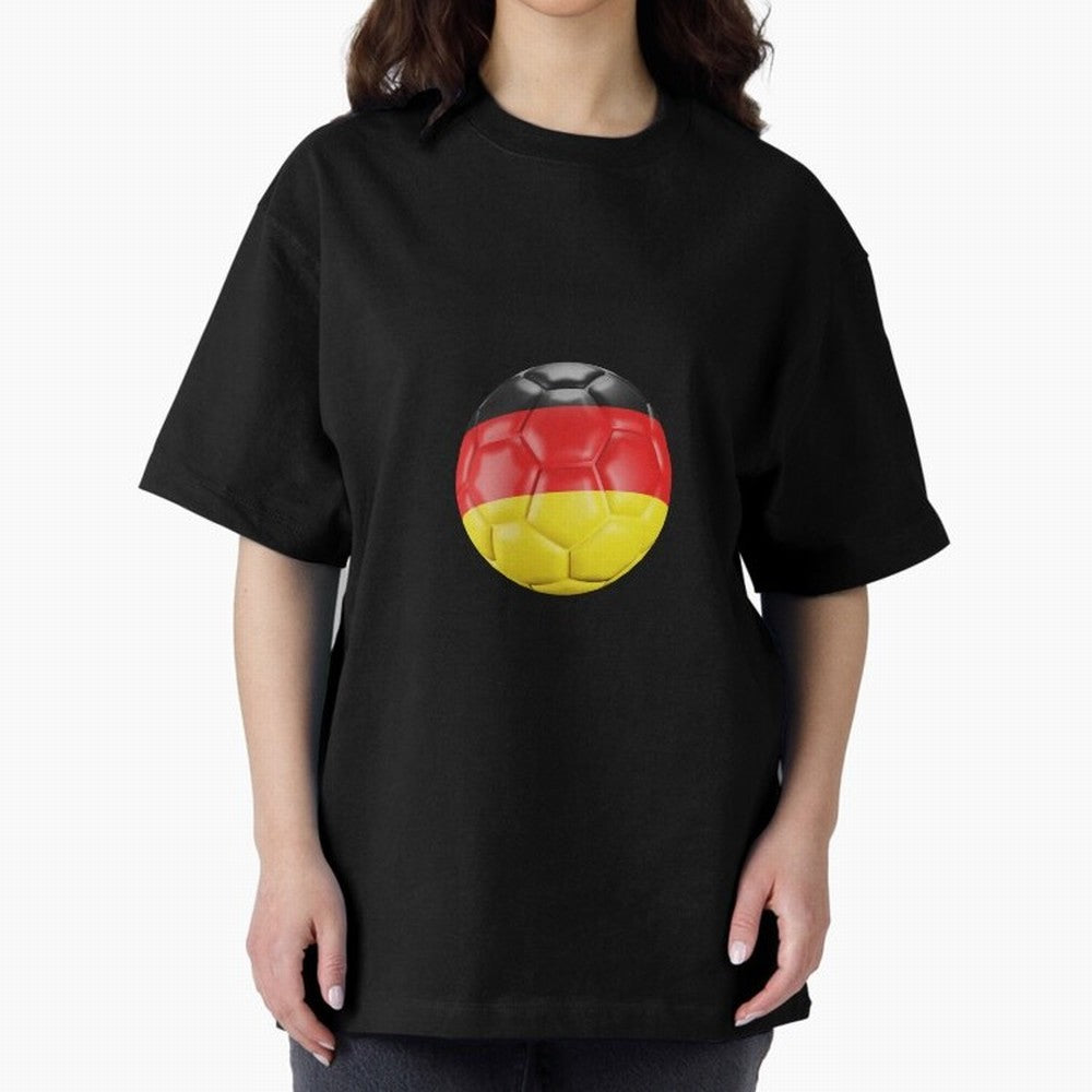 Germany Oversized T-Shirt Get Ready for Global Football Passion for FIFA World Cup 2026, Highlighting Mbappe, France, Sports Nostalgia, International Competition, Famous Players and Unforgettable Victories; Built for Supporters Chasing Trophy