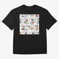 Chibi Soccer Cats 2026 - Cute Football Kittens Pattern Oversized T-Shirt Capture the FIFA World Cup 2026 USA Canada Mexico Journey through Mbappe Highlights, Portugal, Spain and Germany Pride, Championship Spirit, Famous Goals, Roaring Crowds and