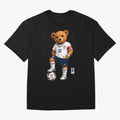 USA Soccer Bear World Cup 2026 Teddy Bear Oversized T-Shirt Follow Every Goal of FIFA World Cup 2026 Group Stage for Fans of Haaland and Mbappe and Brazil, Portugal and Argentina, Bringing Goal Celebration Energy, Supporter Heritage, Football Icons