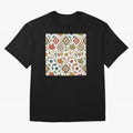 2026 World Cup Unity: Aztec & Maple Soccer Pattern Oversized T-Shirt Feel International Energy from Match Day Hype around FIFA World Cup 2026, CR7, Argentina and Brazil, Supporter Pride, Iconic Celebrations, Legendary Names and Global Match Day