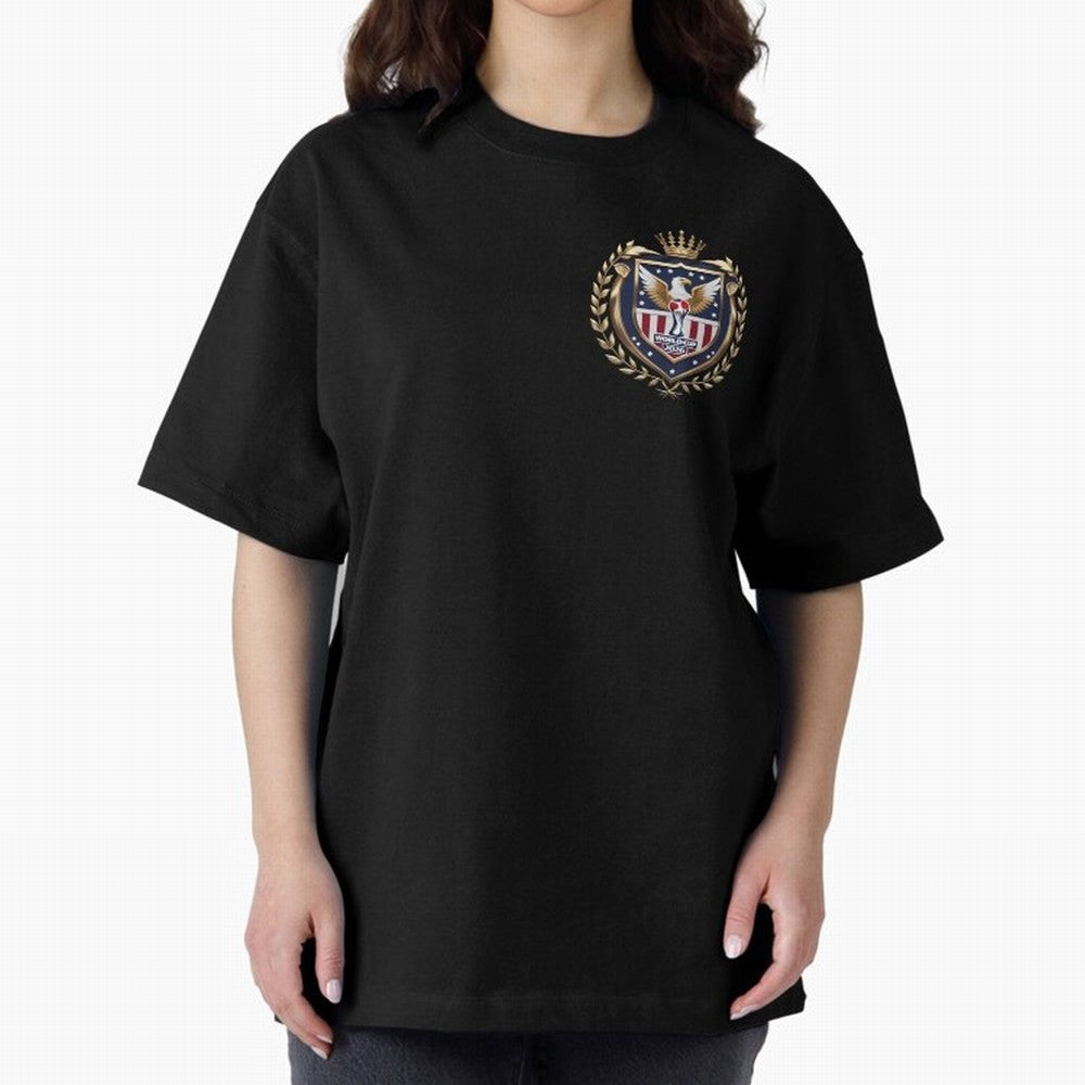 USA World Cup 2026 Oversized T-Shirt Celebrate Supporters United by Global Football Passion for FIFA World Cup 2026 USA Canada Mexico, Inspired by Cristiano Ronaldo, Haaland and CR7, Spain, Football Festival Excitement, Trophy Ambitions, Country