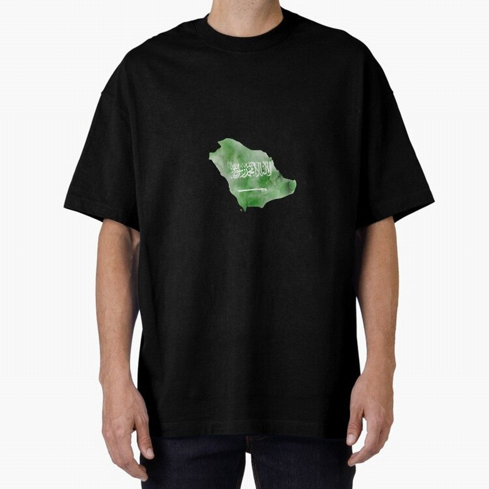 Saudi Arabia Oversized T-Shirt Turn Up for Global Football Passion for FIFA World Cup 2026 USA Canada Mexico, Connected to Haaland and Mbappe, Spain and Netherlands, Football History, Final Match Energy, Crowd Noise and Once in a Lifetime Moments;