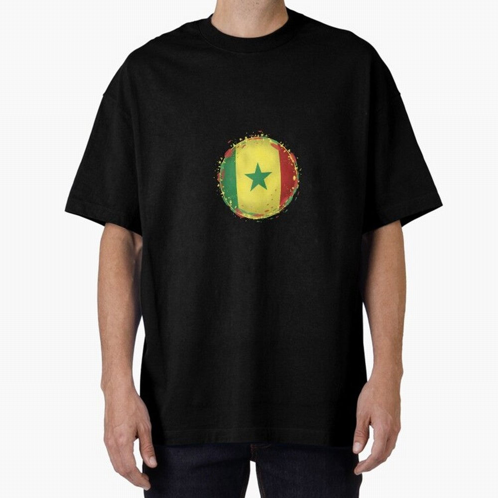 Senegal Oversized T-Shirt Bring Bold Fan Energy to FIFA World Cup 2026 USA Canada Mexico Spirit, with England and Germany, Messi, CR7 and Mbappe, Football History, Final Match Energy, Crowd Noise and Once in a Lifetime Moments; Made for Die Hard