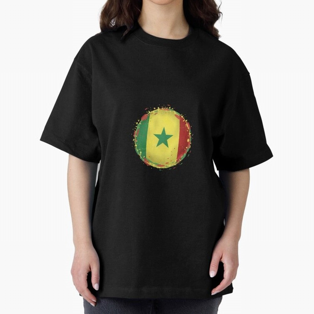 Senegal Oversized T-Shirt Bring Bold Fan Energy to FIFA World Cup 2026 USA Canada Mexico Spirit, with England and Germany, Messi, CR7 and Mbappe, Football History, Final Match Energy, Crowd Noise and Once in a Lifetime Moments; Made for Die Hard