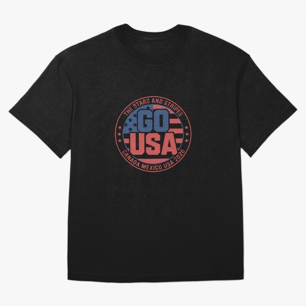 2026 USA Soccer Mexico Canada Oversized T-Shirt Show Fan Pride Across Match Day Hype around FIFA World Cup 2026 Group Stage, Messi and Cristiano Ronaldo, Spain and Netherlands, Sports Nostalgia, International Competition, Famous Players and