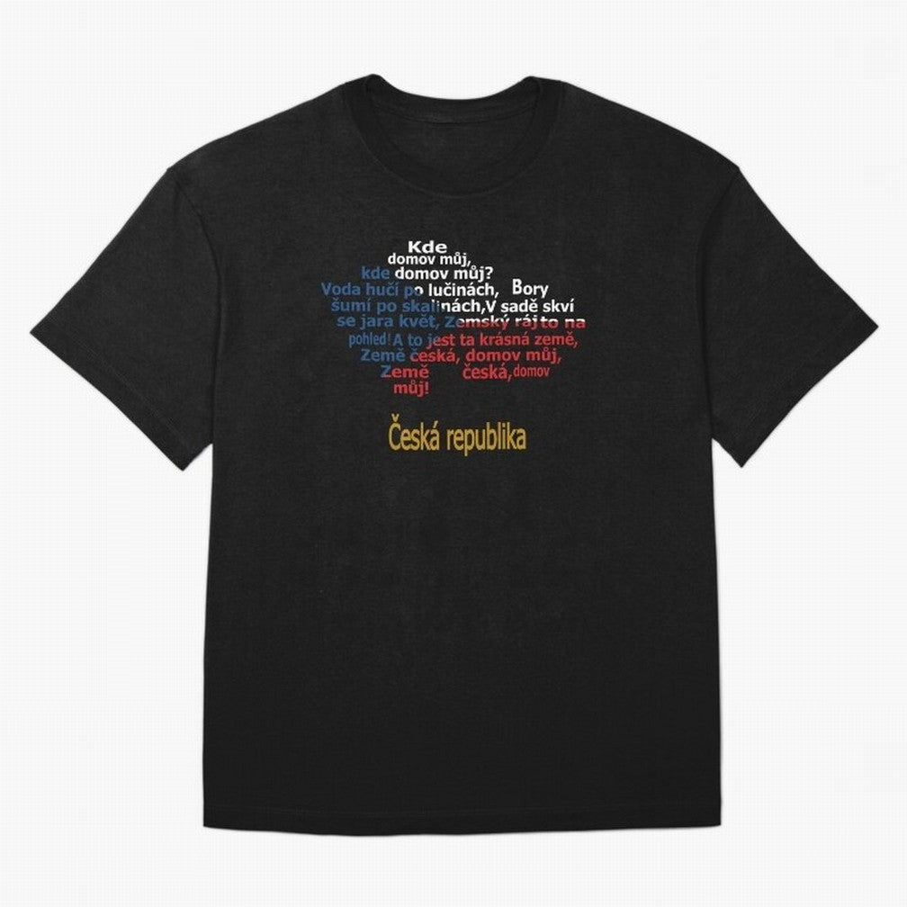 ?esk¨¢ republika (Anthem, map, and flag) Oversized T-Shirt Bring World Football Passion into Match Day Hype around FIFA World Cup 2026, Cristiano Ronaldo, Spain and Netherlands, Championship Spirit, Famous Goals, Roaring Crowds and International