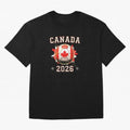 Front Print Canada Soccer World Cup 2026 - Canadian Fan Gift T-Shirt_84561562 Oversized T-Shirt Relive Legendary Nights from FIFA World Cup 2026 for Fans of Haaland and Mbappe and Argentina, France and Brazil, Bringing Championship Spirit, Famous