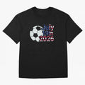 2026 USA Oversized T-Shirt Support Iconic Players in FIFA World Cup 2026 for Fans of Cristiano Ronaldo and England and Germany, Bringing Global Supporter Spirit, Legendary Goals, National Colors and Tournament Celebration; Made for Collectors Who