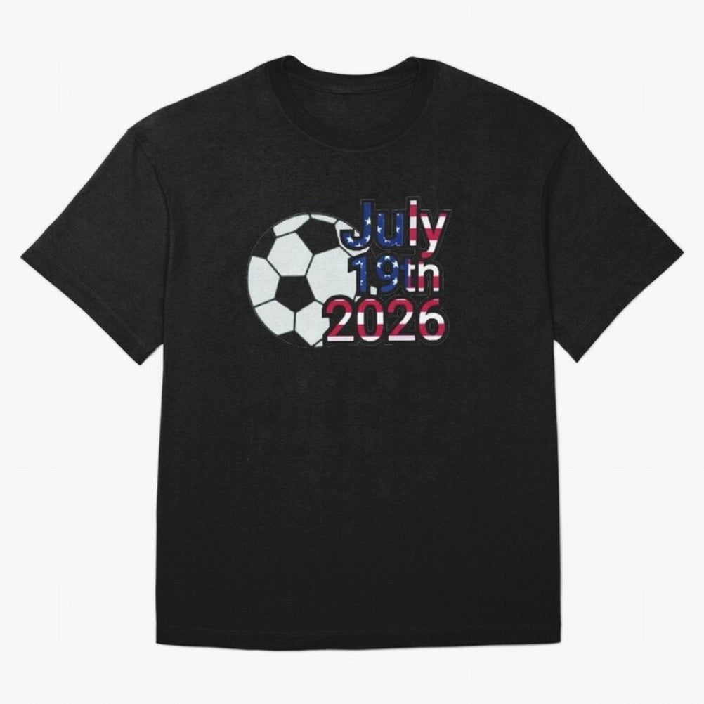2026 USA Oversized T-Shirt Support Iconic Players in FIFA World Cup 2026 for Fans of Cristiano Ronaldo and England and Germany, Bringing Global Supporter Spirit, Legendary Goals, National Colors and Tournament Celebration; Made for Collectors Who