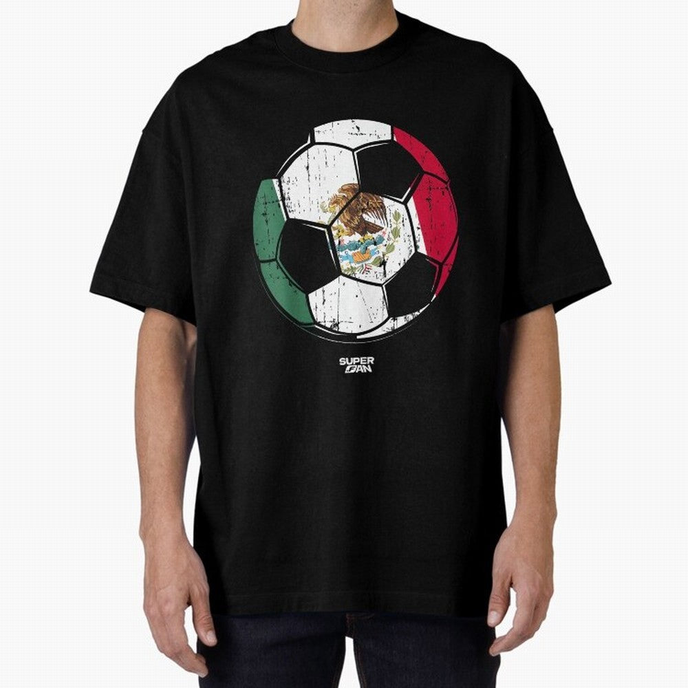 2026 Mexico Soccer Fan World Cup Oversized T-Shirt Show Championship Spirit for Match Day Hype around FIFA World Cup 2026, Messi and Cristiano Ronaldo, Germany, Supporter Pride, Iconic Celebrations, Legendary Names and Global Match Day Energy;