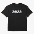 Argentina 2022 World Champions Three Stars Oversized T-Shirt Back Your Heroes with FIFA World Cup 2026 Spirit, Featuring Brazil, Portugal and Argentina, Mbappe, Worldwide Fan Energy, Dramatic Goals, Stadium Lights and Championship Celebrations;